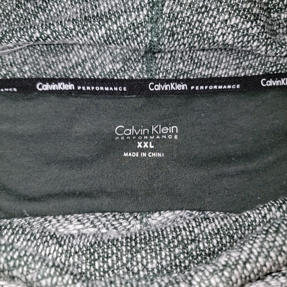 Calvin Klein Cowl Neck Criss-Cross Sweater - XXL - Green/White - Picture 2 of 8